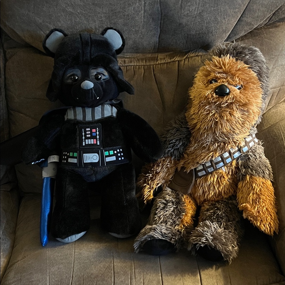 Build-A-Bear Star Wars Plush Duo - Black and Brown